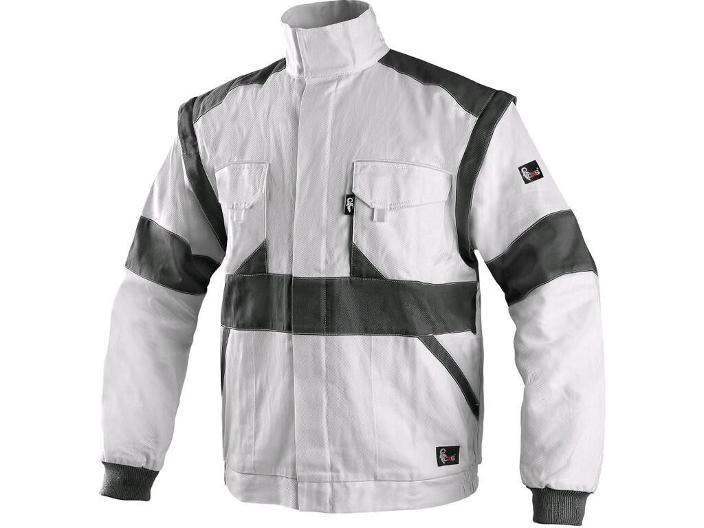 Blúza CXS LUXY EDA, pánska, bielo-sivá